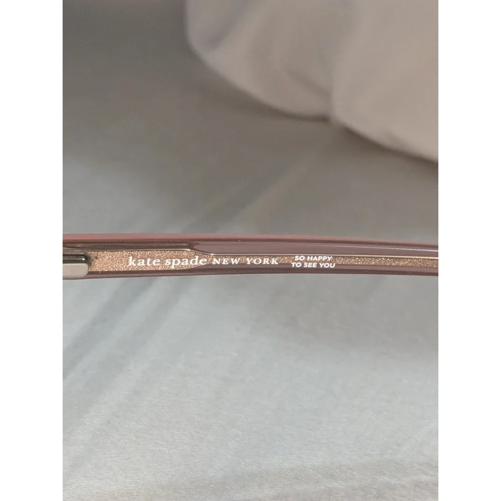Kate Spade Leanna/G Pink Square 35J Eyeglasses Frames 54-18-140